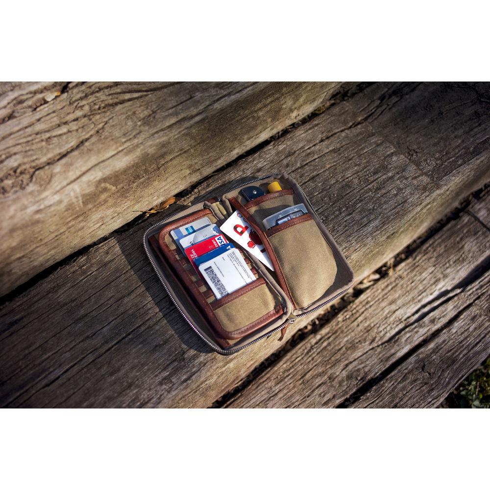 HoldFast Gear Explorer American Bison Leather Wallet
