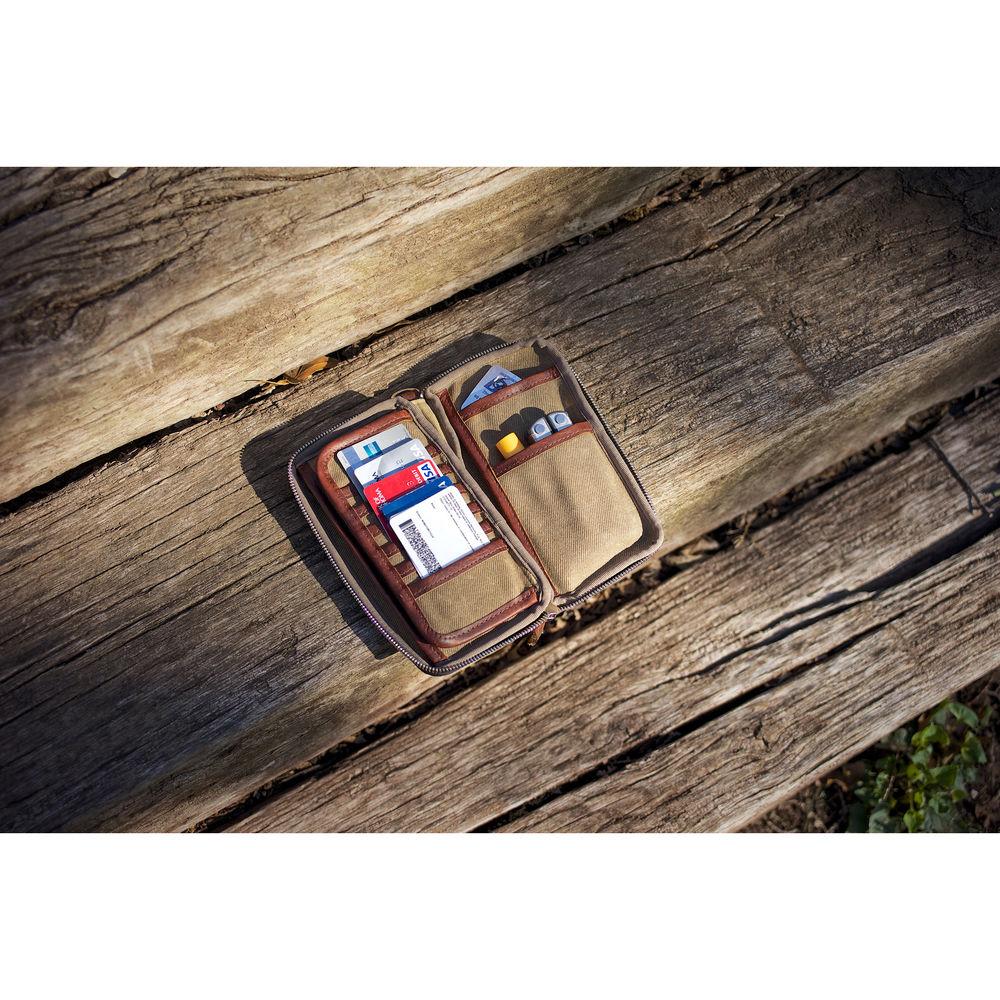 HoldFast Gear Explorer American Bison Leather Wallet