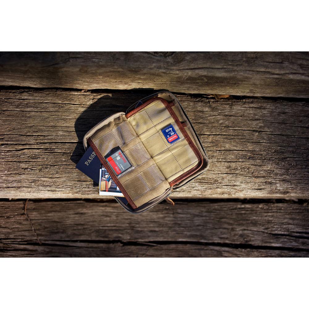HoldFast Gear Explorer American Bison Leather Wallet