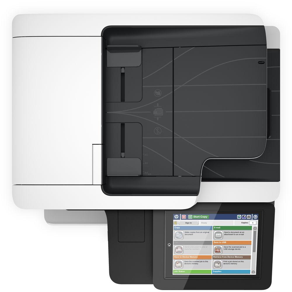 HP LaserJet Enterprise M527dn All-in-One Monochrome Laser Printer