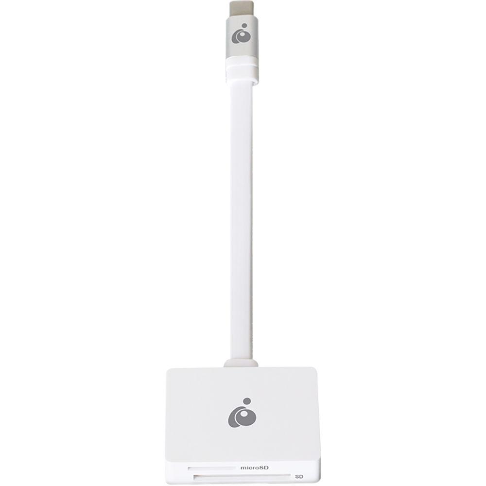 IOGEAR Compact USB Type-C 2-in-1 SD & microSD Card Reader Writer