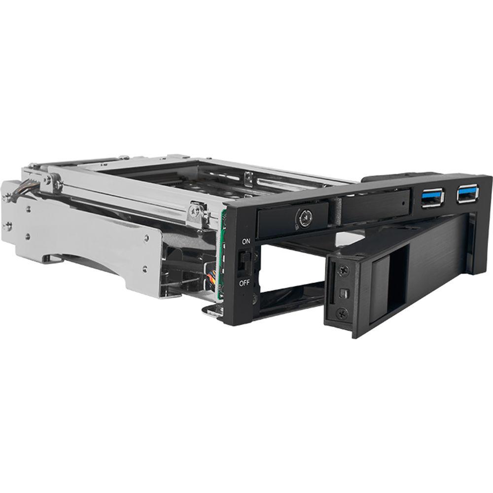 Kingwin 2.5" & 3.5" HDD Multi-Function Hot-Swap Rack with USB 3.1 Gen 1 Hub