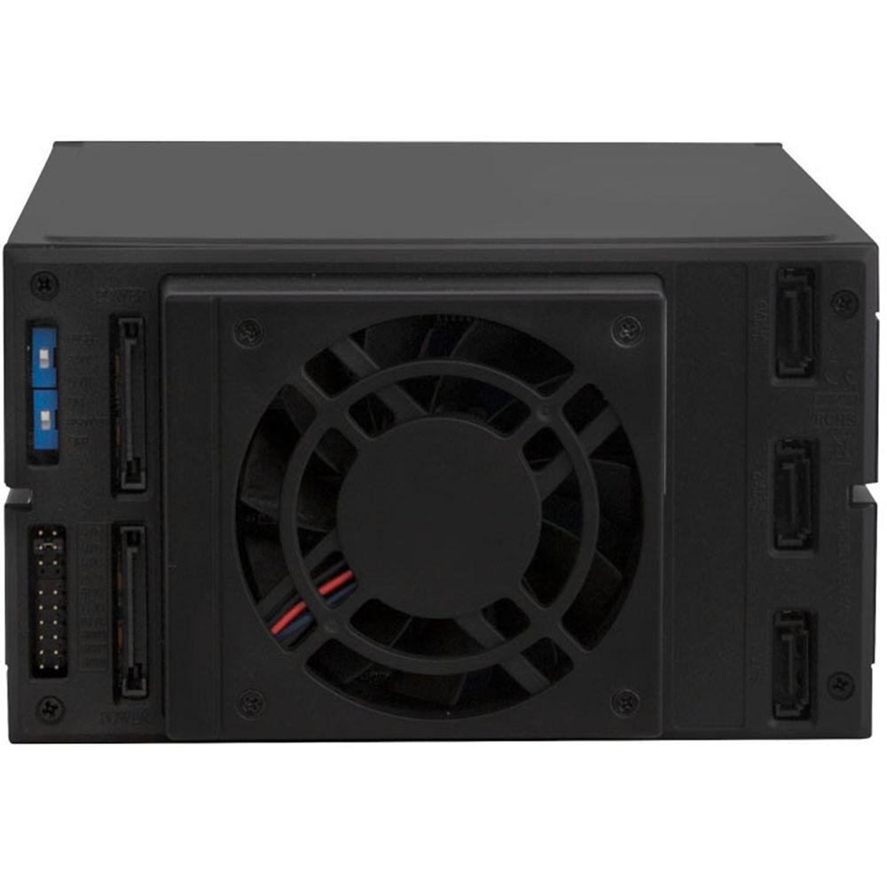 Kingwin KM Series Aluminum SATA Mobile Rack for 3x 3.5" HDDs 2.5" SSDs