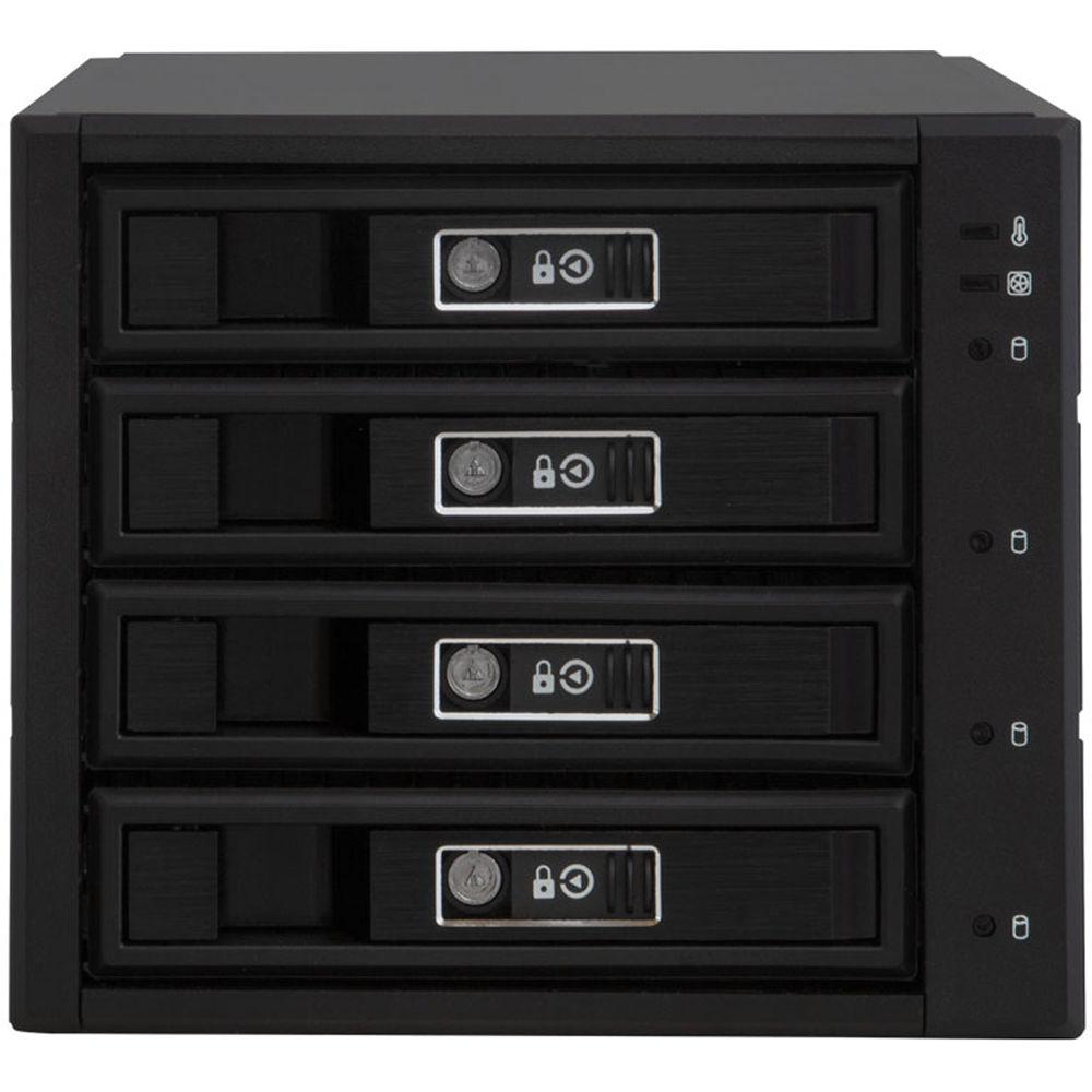 Kingwin KM Series Aluminum SATA Mobile Rack for 4x 3.5" HDDs 2.5" SSDs