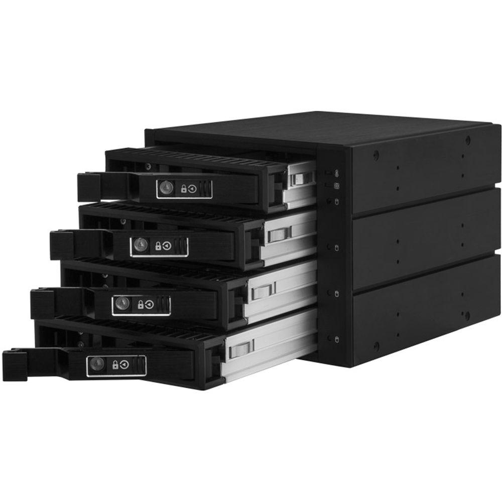 Kingwin KM Series Aluminum SATA Mobile Rack for 4x 3.5" HDDs 2.5" SSDs