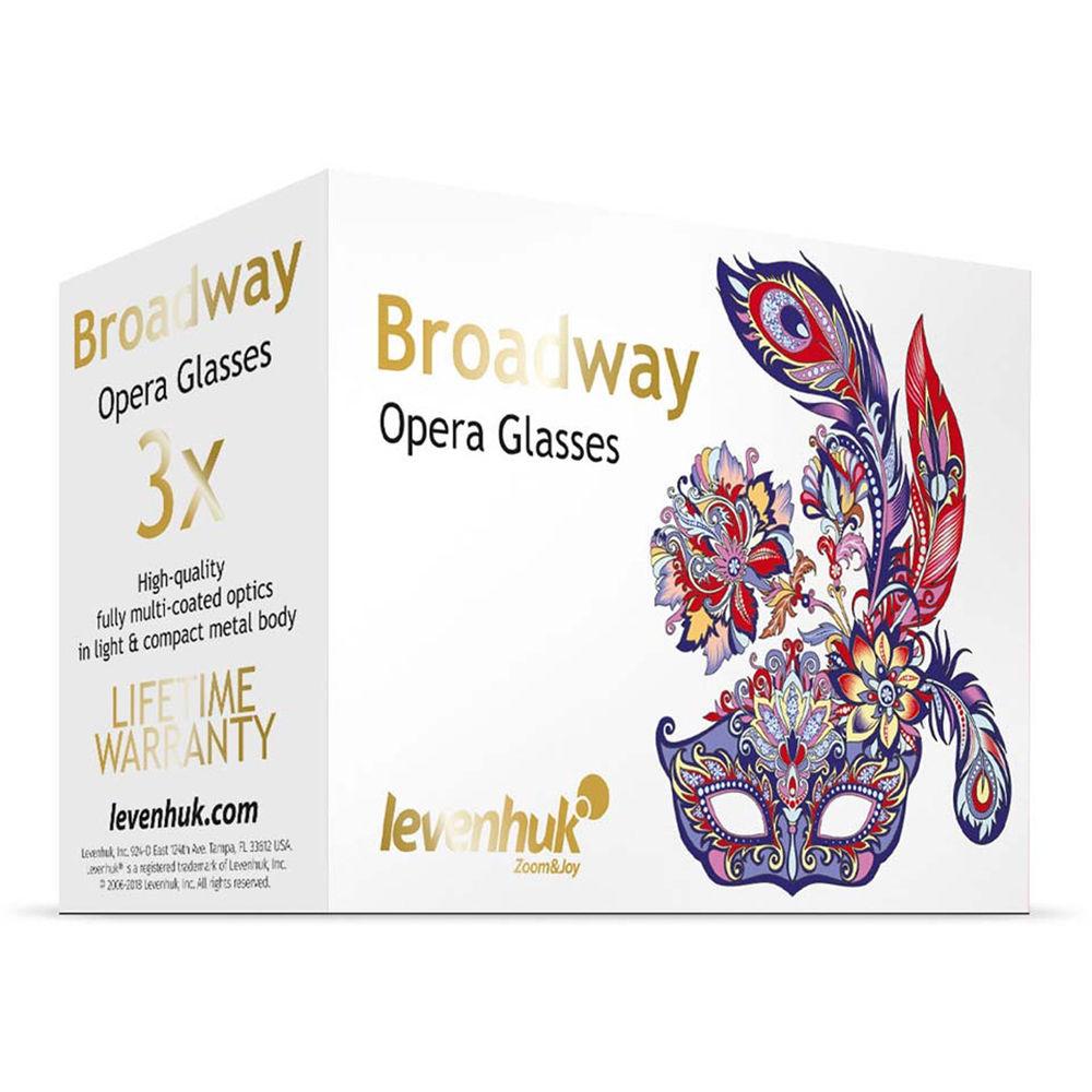 Levenhuk 3x25 Broadway 325L Opera Glasses