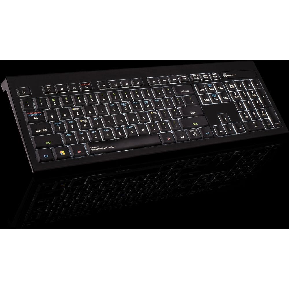 LogicKeyboard ASTRA Backlit Shortcut Keyboard