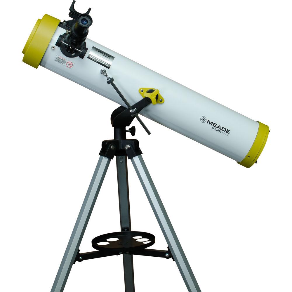 Meade EclipseView 76mm f 9.2 AZ Reflector Telescope with Solar Filter
