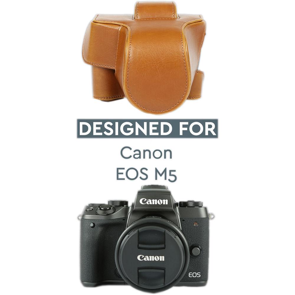 MegaGear Ever Ready Protective Case for Canon EOS M5 with 15-45mm