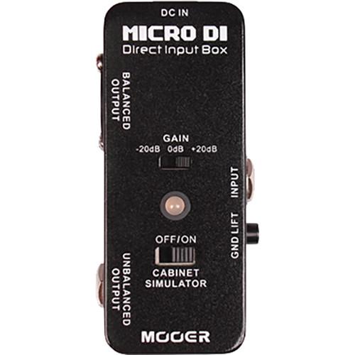 MOOER Micro DI - Micro Series Direct Input Box