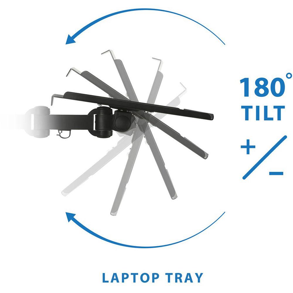 Mount-It! Combination Laptop and Monitor Desk Mount