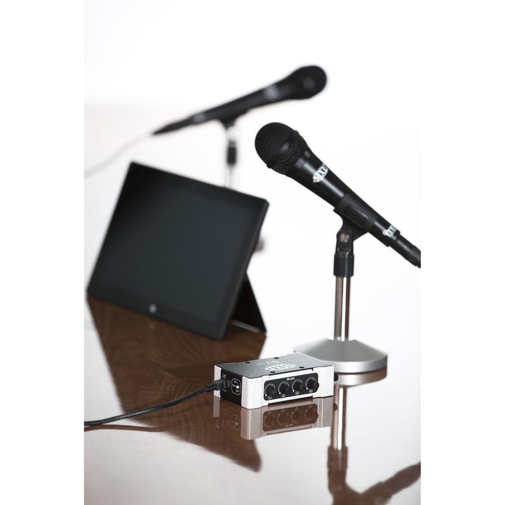 MXL MM-4000 Mobile 4-Channel Audio Mixer and Interface