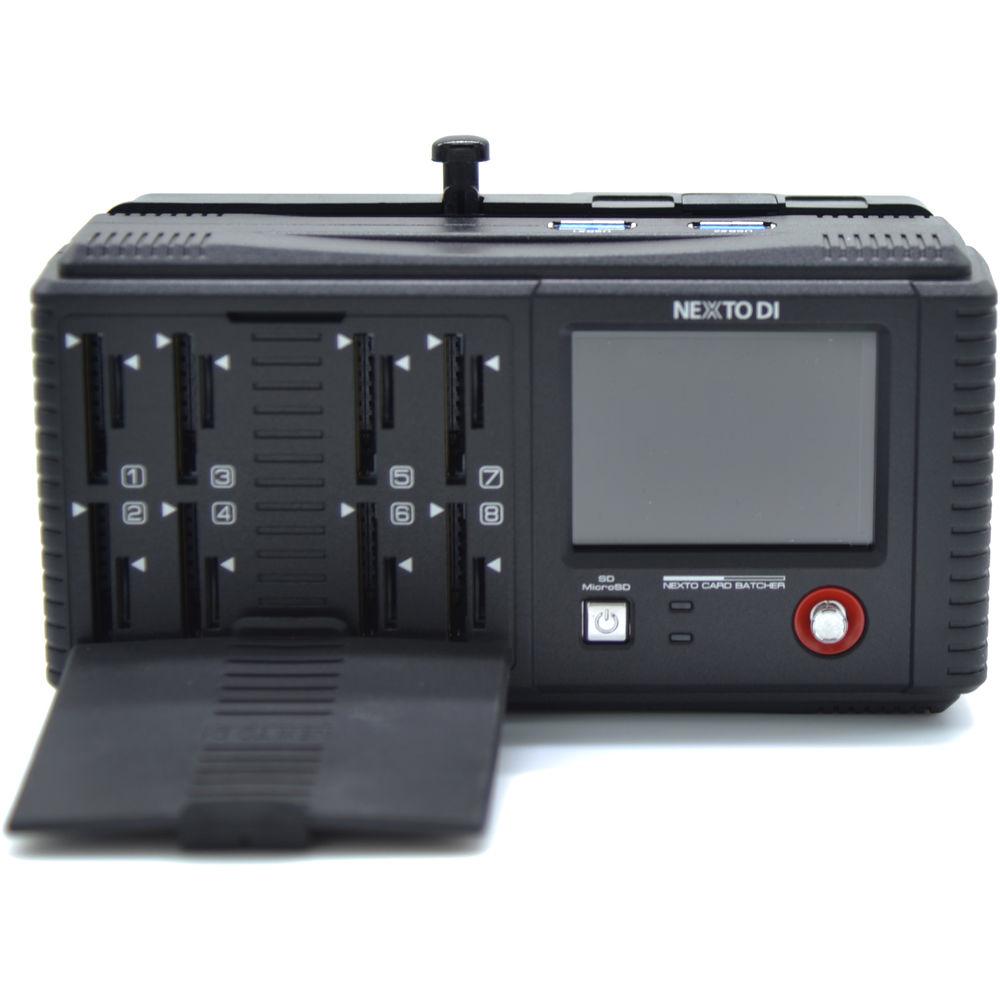 NEXTO DI Ncb-20-SD With V-Mount Battery Bracket Option Installed