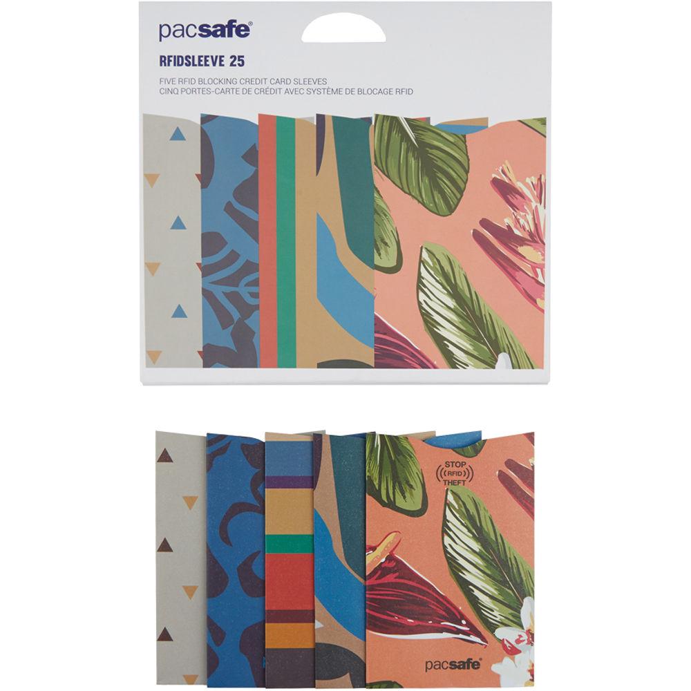 Pacsafe RFIDsleeve 25 RFID-Blocking Credit Card Sleeve