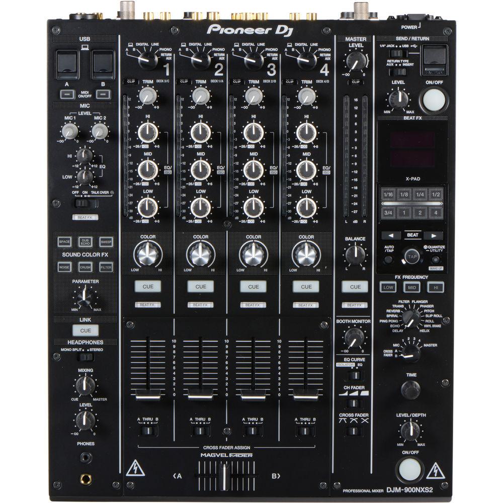 Pioneer DJ DJM-900NXS2 4-Channel Digital Pro-DJ Mixer