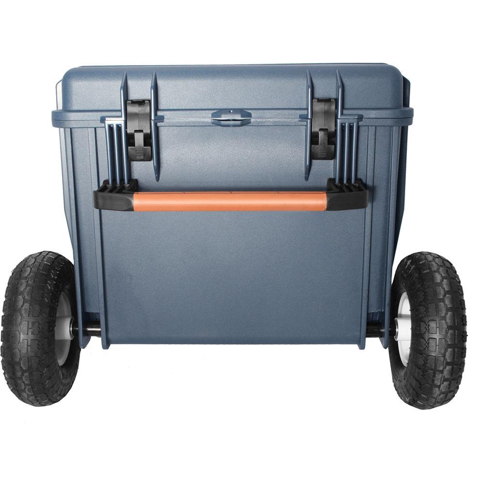 Porta Brace Trunk-Style Hard Case with Off-Road Wheels