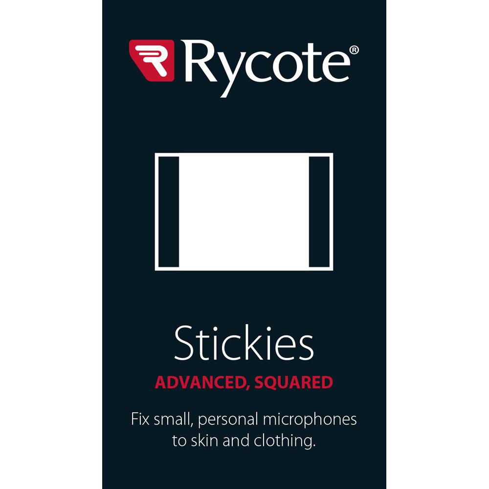 Rycote Stickies Squared Advanced, Adhesive Pads