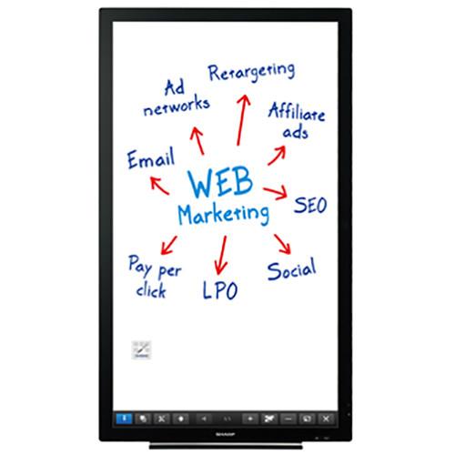 Sharp PN-L401C AQUOS BOARD 39.5" Full HD LED Digital Signage Touchscreen Display