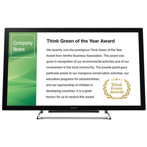 Sharp PN-L401C AQUOS BOARD 39.5" Full HD LED Digital Signage Touchscreen Display