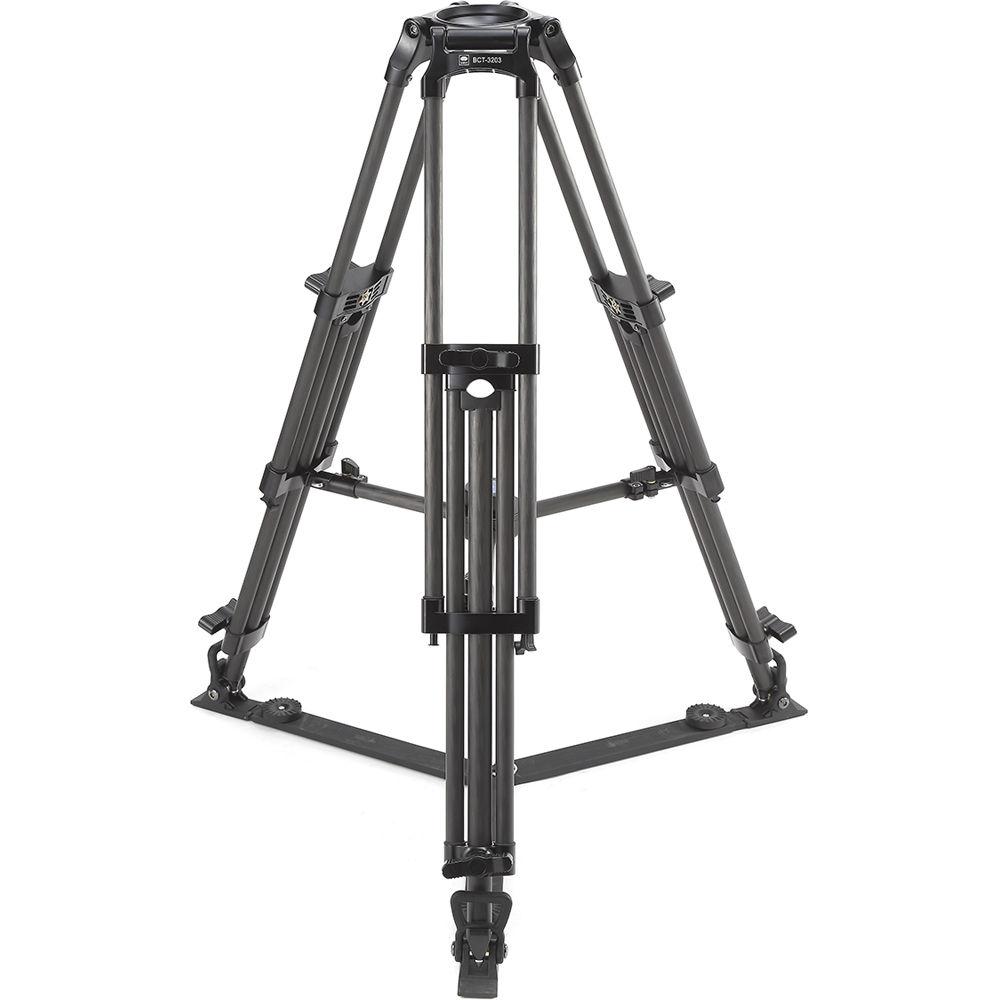 Sirui BCT-3203 Professional 3-Section Carbon Fiber Video Tripod Legs with 100mm Bowl