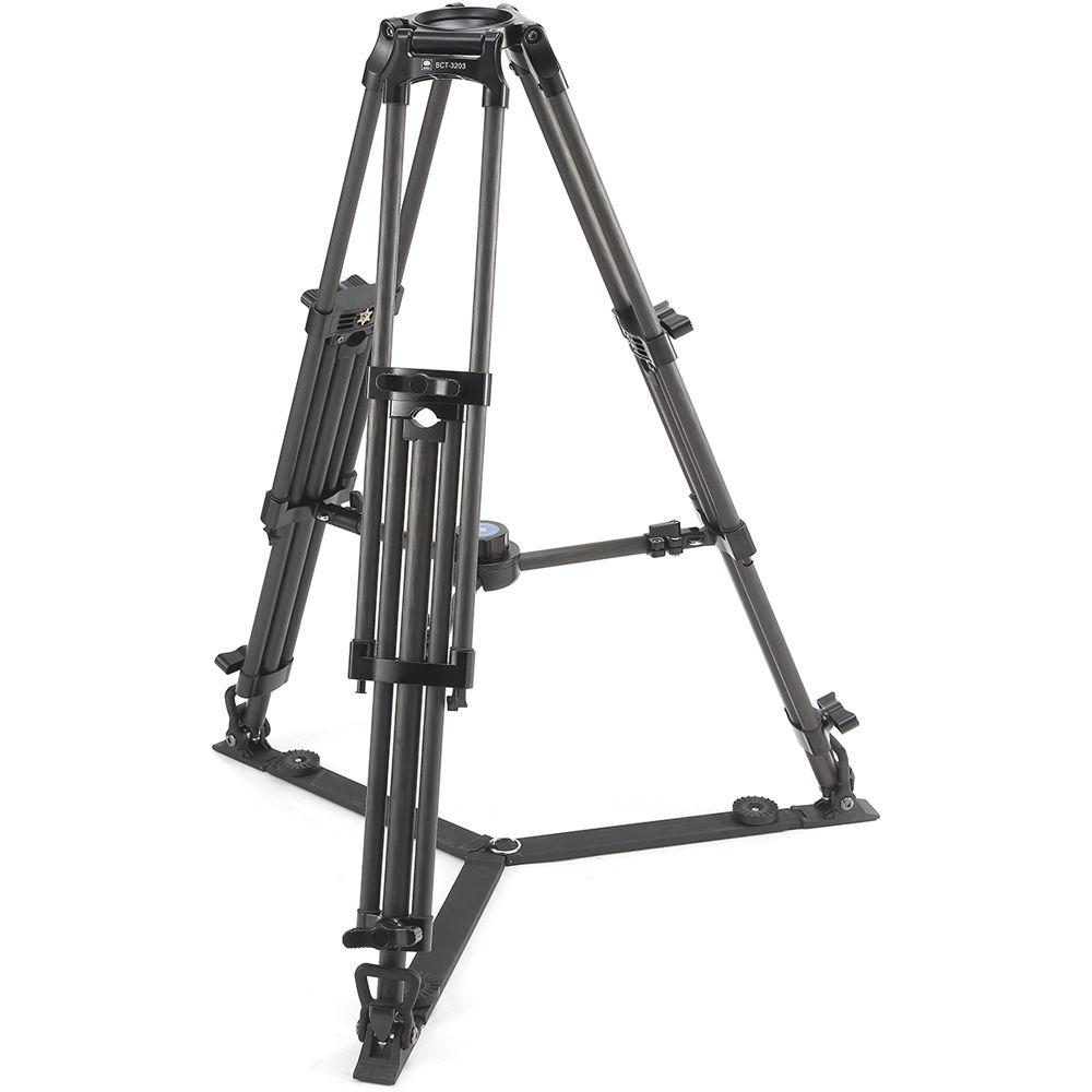 Sirui BCT-3203 Professional 3-Section Carbon Fiber Video Tripod Legs with 100mm Bowl