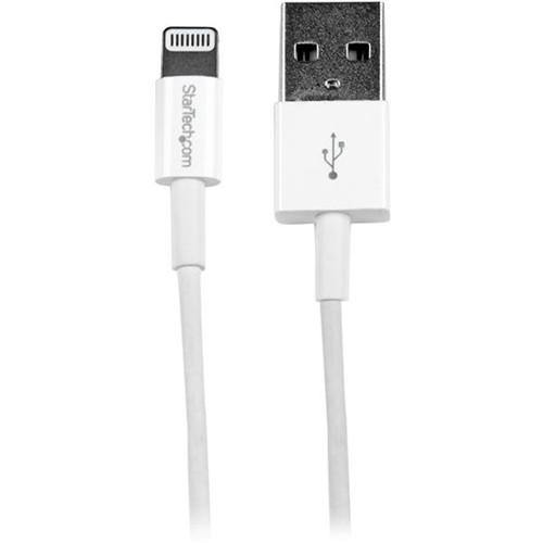 StarTech Apple 8-Pin Slim Lightning Connector to USB Cable for iPhone iPod iPad