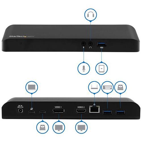 StarTech USB-C Dual-Monitor Docking Station