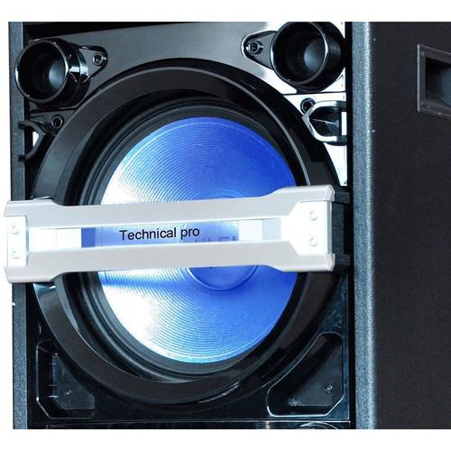 Technical Pro Pro 15" Speaker & Entertainment Center with Bluetooth & Built-in DVD Player