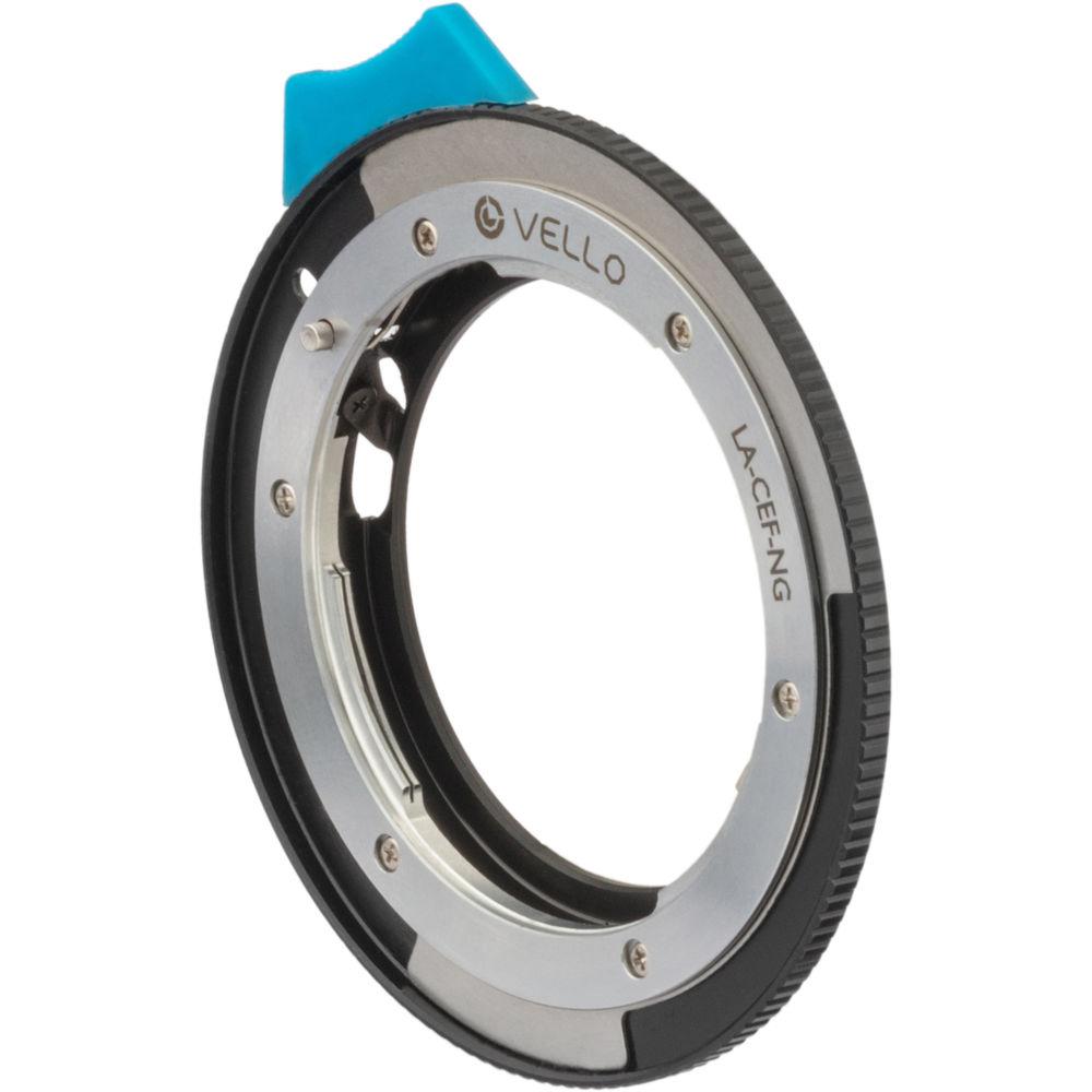 Vello Nikon F-Mount G Lens to Canon EF EF-S-Mount Camera Lens Adapter with Aperture Control