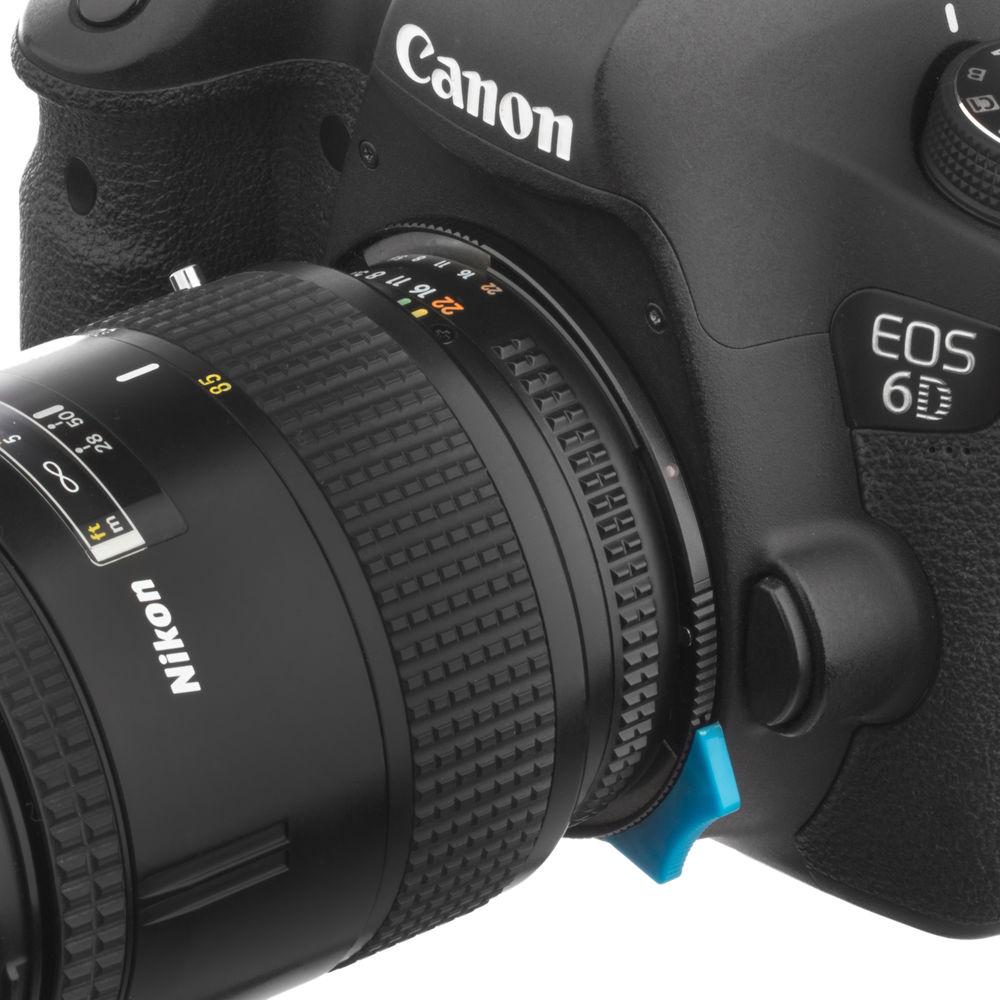 Vello Nikon F-Mount G Lens to Canon EF EF-S-Mount Camera Lens Adapter with Aperture Control