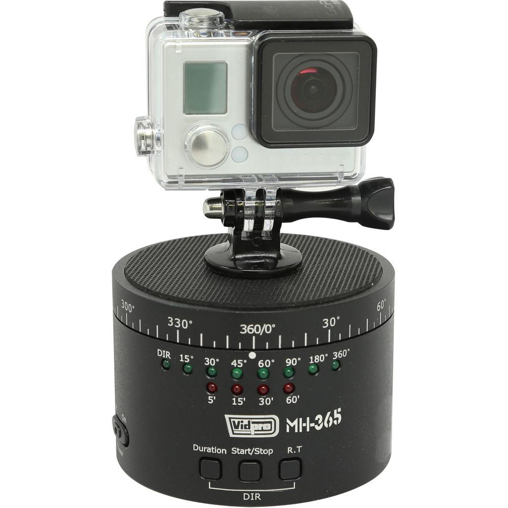 Vidpro MH-365 Motorized Time-Lapse Pan Head