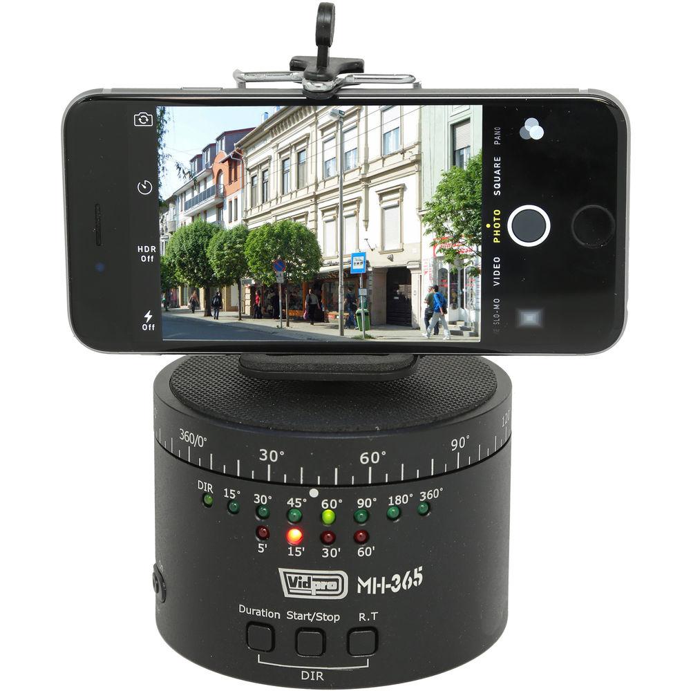 Vidpro MH-365 Motorized Time-Lapse Pan Head