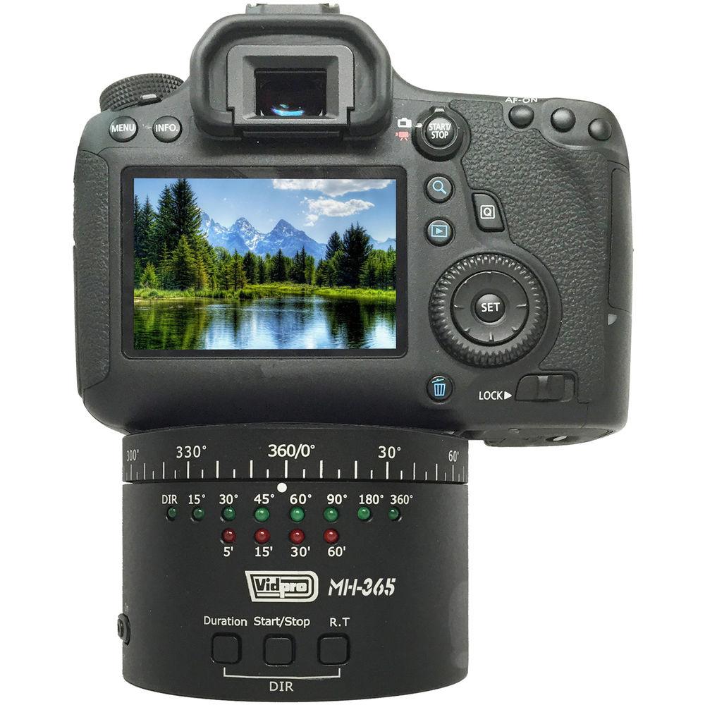 Vidpro MH-365 Motorized Time-Lapse Pan Head