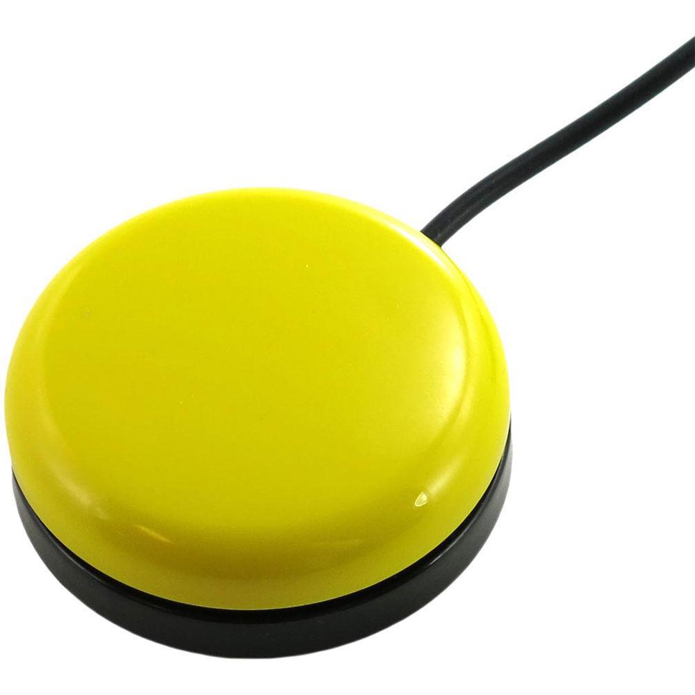 X-keys XK-1443-OYRG-BU USB 3-Switch Interface Bundle with 3 Orby Switches & TRRS 3-Way Splitter Cord