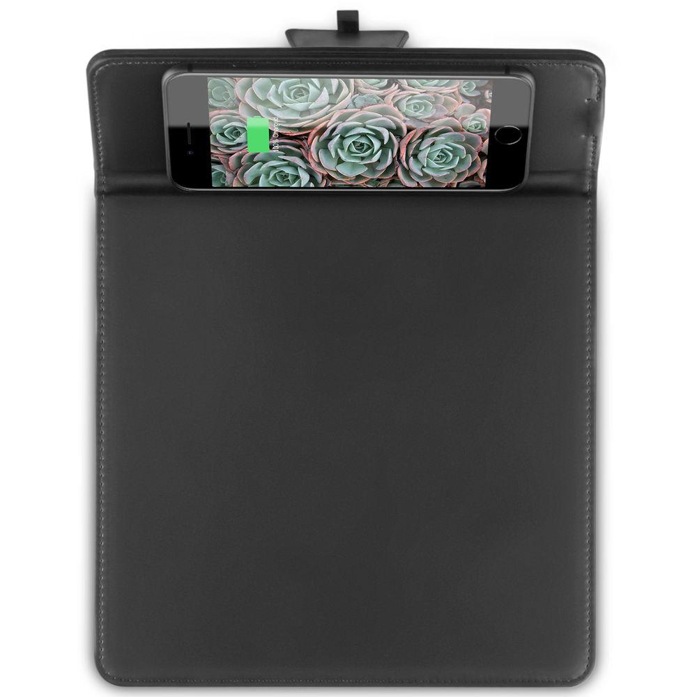 Aluratek 10W Qi Wireless Charging Mouse Pad