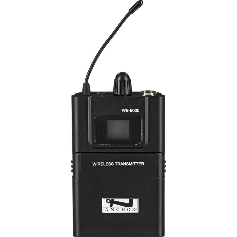 Anchor Audio WB-9000 Beltpack Transmitter for Assistive Listening 9000 Series