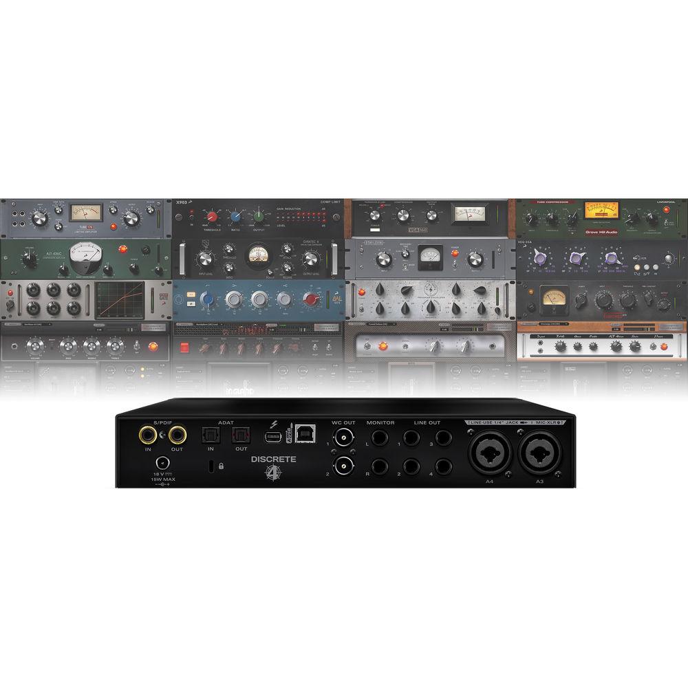 Antelope Discrete 4 Thunderbolt USB 14x20 Audio Interface with Basic FX Pack