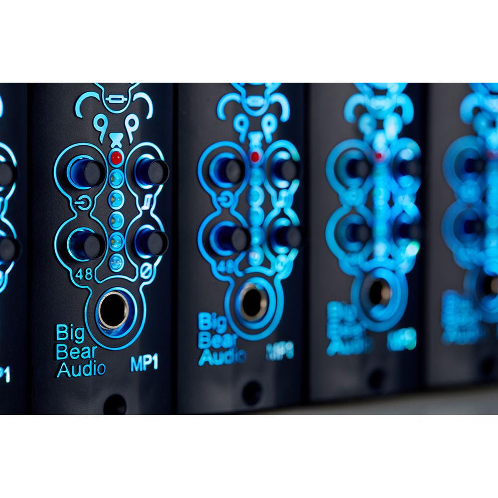 Big Bear Audio MP1 500 Series Microphone Preamplifier with Interchangeable Colour Slot