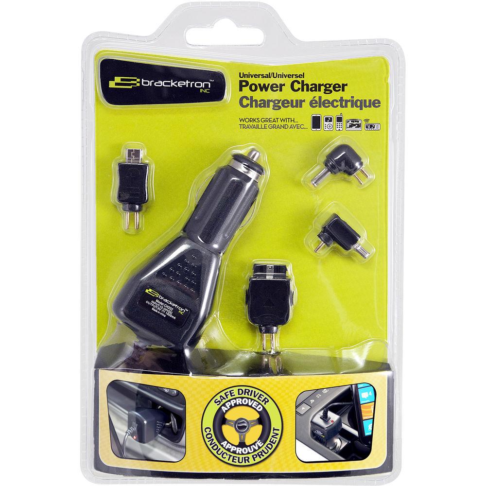 Bracketron Power Charger for Select Smartphones and Portable Devices