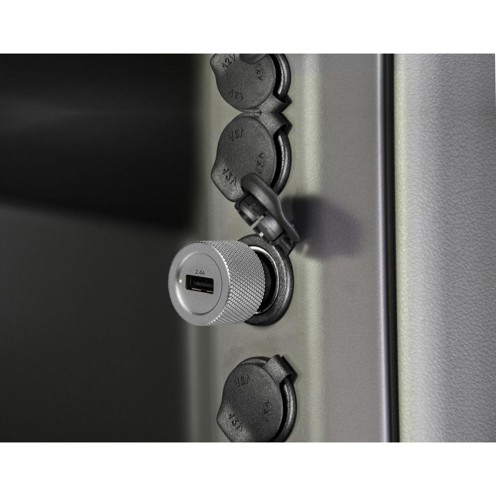 Bracketron USB Dashboard Turbo BulletCharger for Select Smartphones and Portable Devices