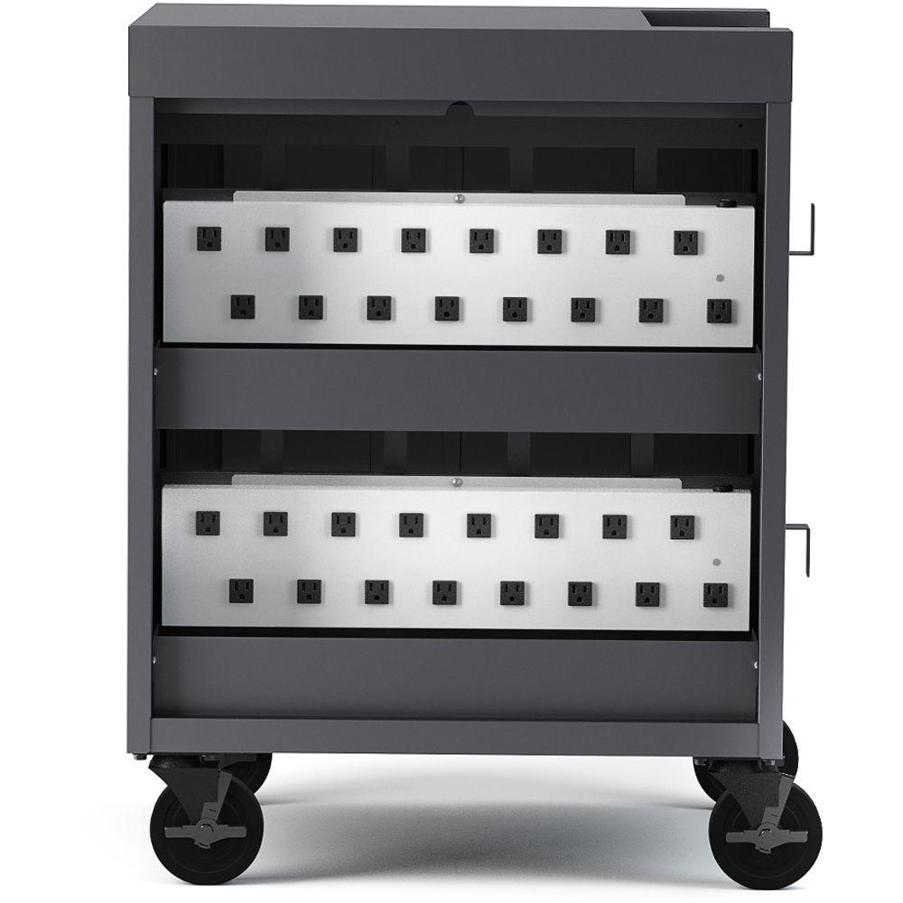 Bretford 32-Device CUBE Charging Cart for Chromebooks, Laptops, & Tablets