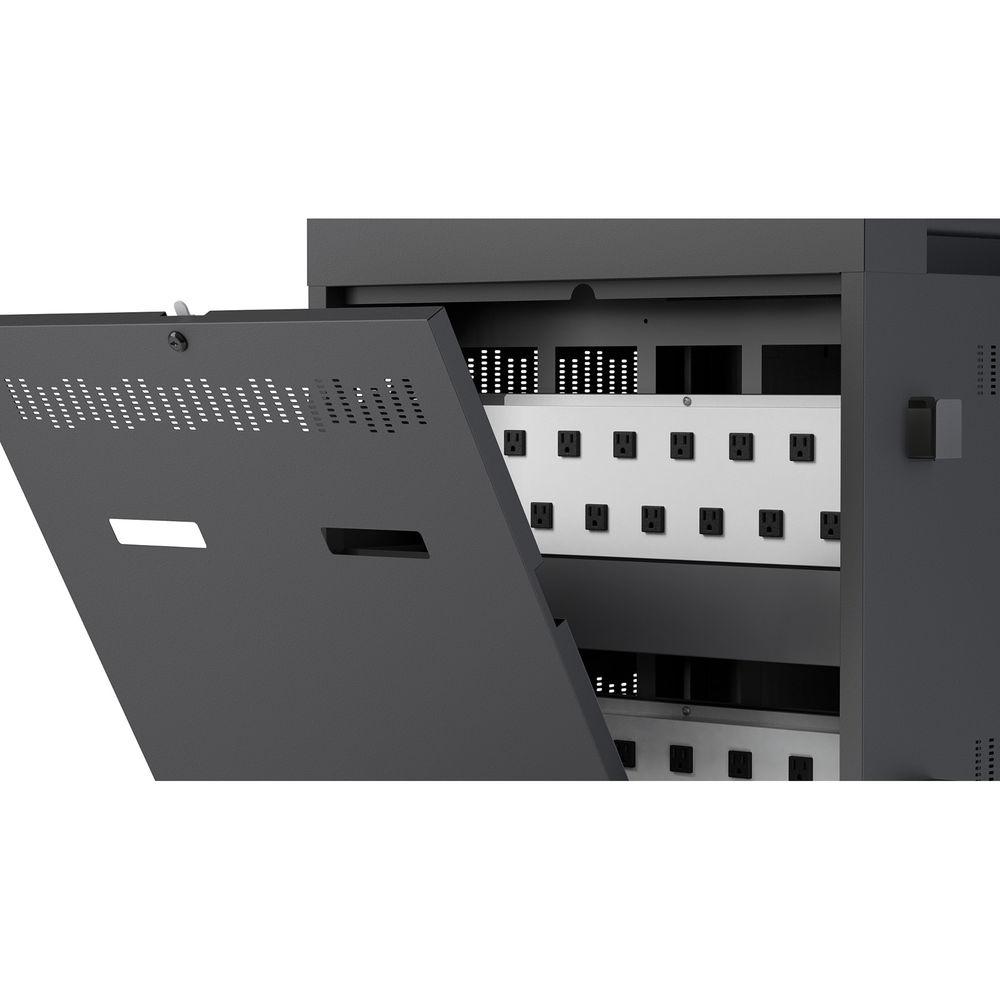 Bretford 32-Device CUBE Charging Cart for Chromebooks, Laptops, & Tablets