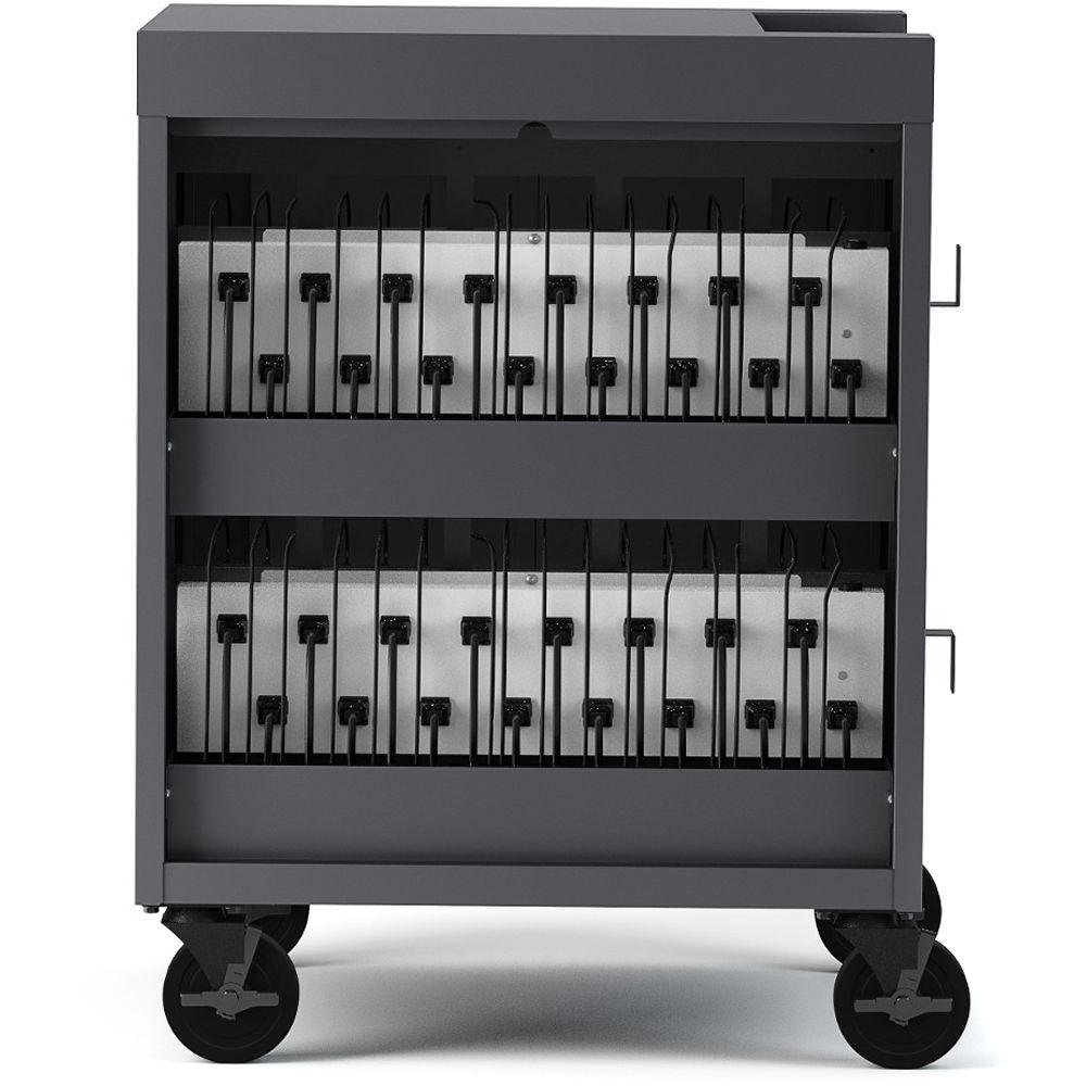 Bretford 32-Device CUBE Charging Cart for Chromebooks, Laptops, & Tablets