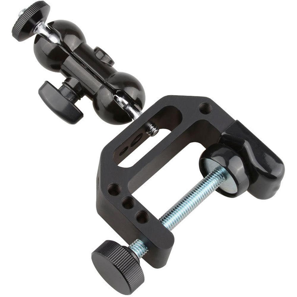 CAMVATE C-Clamp Desktop Mount with 1 4"-20 Ball Head for DSLR or LED Light