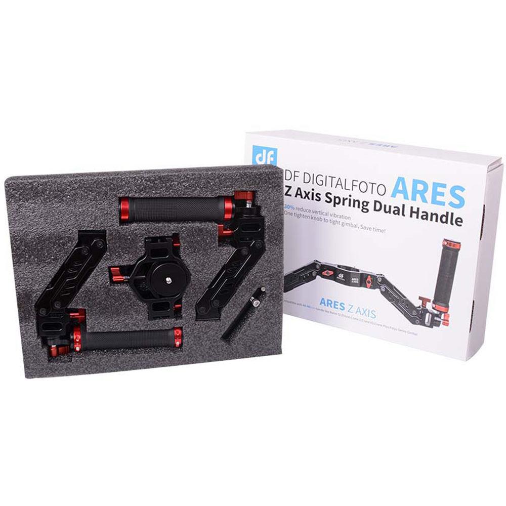 DigitalFoto Solution Limited ARES Dual-Spring Handle for Single-Handed Gimbal Ronin S Zhiyun Crane Series