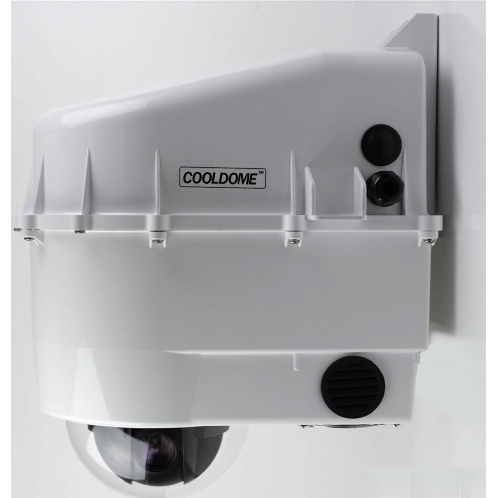 Dotworkz D3 COOLDOME Single-Fan Active Cooling Camera Enclosure with Clear Lens