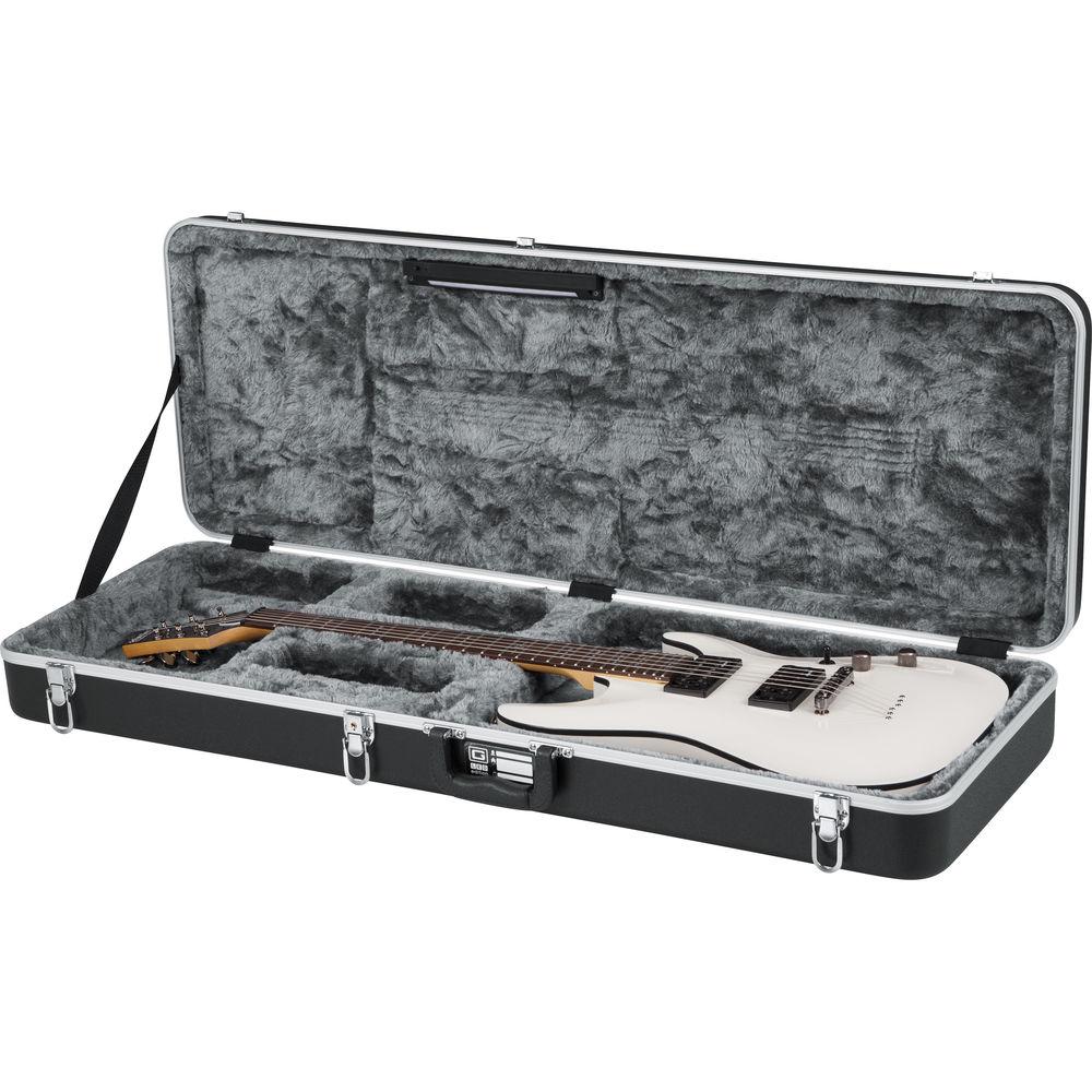 Gator Cases GC-ELECTRIC-LED GC Series Deluxe Molded Case with Built-In LED Light for Electric Guitars