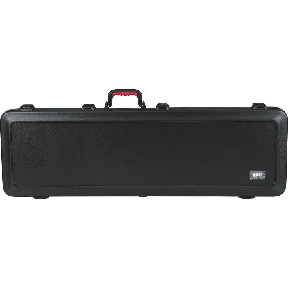 Gator Cases GTSA-GTRBASS-LED TSA Series ATA Molded Case with Built-In LED Light for Electric Bass Guitars