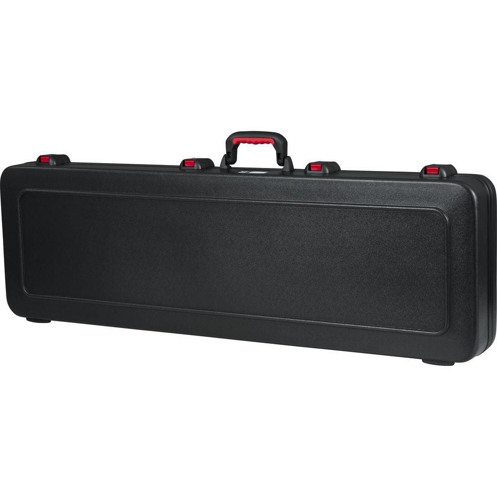 Gator Cases GTSA-GTRBASS-LED TSA Series ATA Molded Case with Built-In LED Light for Electric Bass Guitars