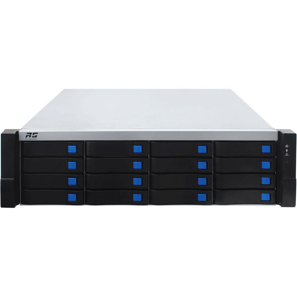 HighPoint RocketStor 6674T 16-Bay Thunderbolt 3 40 Gb s Turbo RAID 3 RU Storage Enclosure